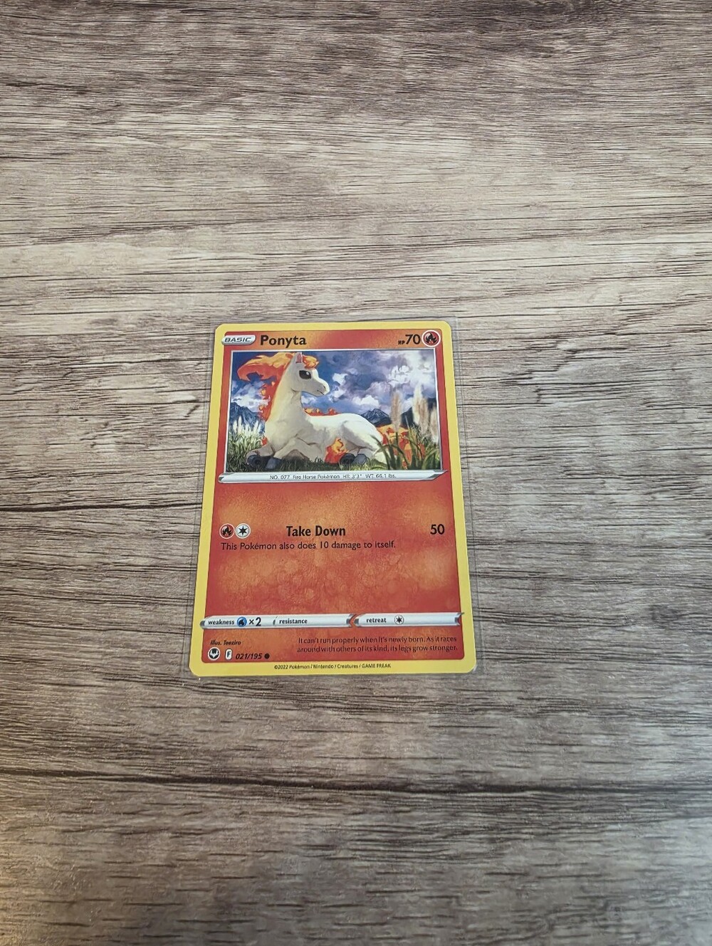 💫BUY 5 FOR $26 Pokemon Ponyta Card